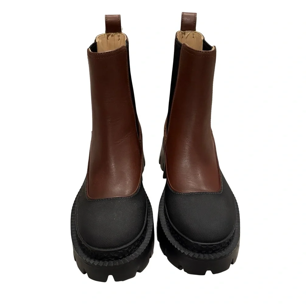 NWOT, COACH Jayla Chelsea Leather Ankle Boots, Sz 5.5 (fits like a Sz 5) - Picture 2 of 14